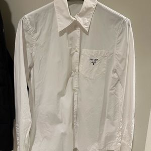 Prada white shirt